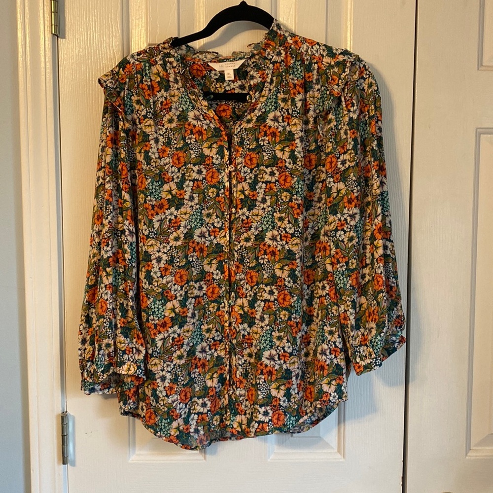 Lauren Conrad floral top